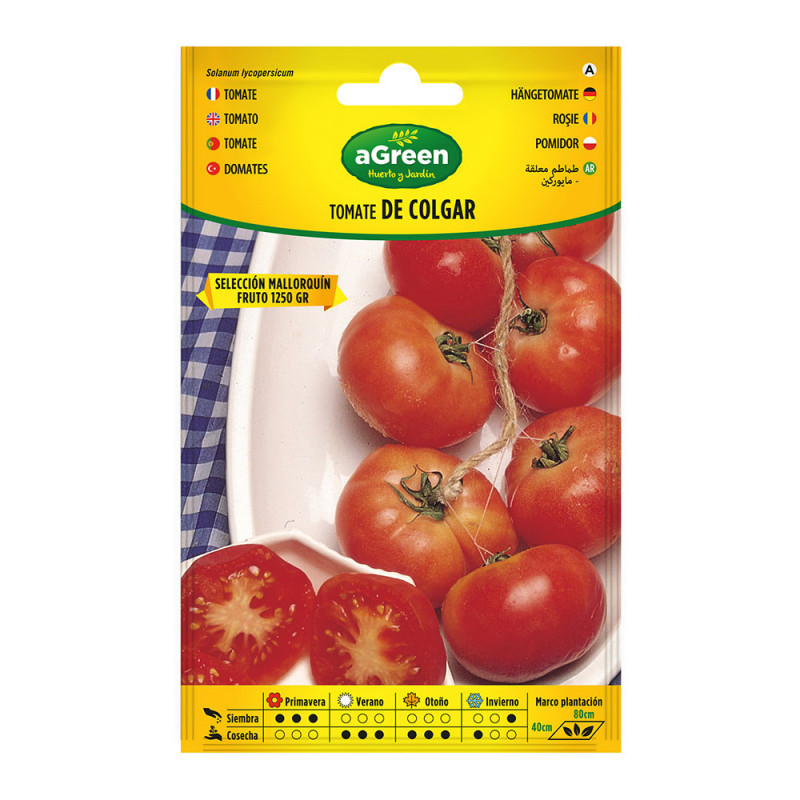 Sobre semillas tomate de colgar mallorquin 000714bolsh agreen