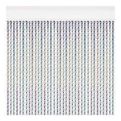 Cortina puerta cantabria color multicolor 90x210cm m61671 acudam