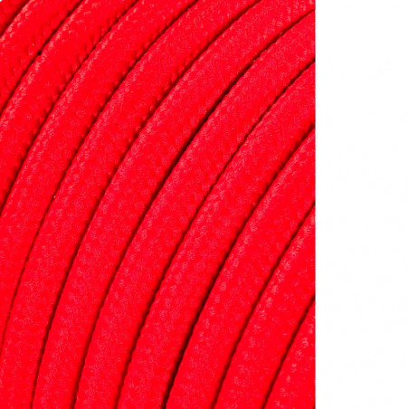 Cable cordon tubulaire 2x0,75mm c62 rojo 25m