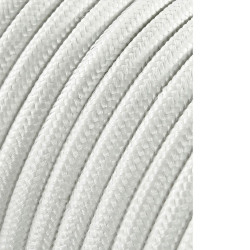 Cable cordon tubulaire 2x0,75mm c01 blanco 5m