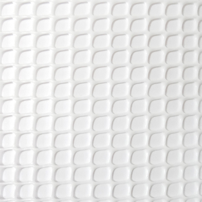 Rollo de malla ligera cadrinet color blanco 1x25m cuadro: 4,5x4,5mm nortene