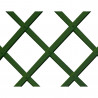 Trelliflex celosia de plastico 1x2m color verde perfil de listones 22x6mm nortene