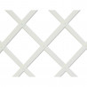 Trelliflex celosia de plastico 1x2m color blanco perfil de listones 22x6mm nortene