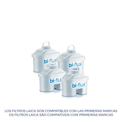 S.of. kit 3+1 filtros laica biflux f4m2b28t150 f4s/it