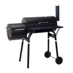 Barbacoa carbón grill smoker. 112x63x112cm