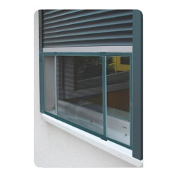 Mosquitera marco extensible para ventanas y persianas antracita 50x75-142cm