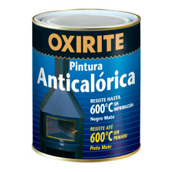 Oxirite pintura anticalorica negro mate 0.750l 5398041