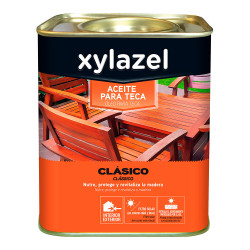 Xylazel aceite para teca incoloro 0.750l 5396254