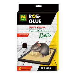 Roe-glue trampa adhesiva ratas 2 unid. 231556 massó
