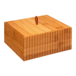 Ult. unidades caja de almacenaje de baño bambú colección 'terre'
