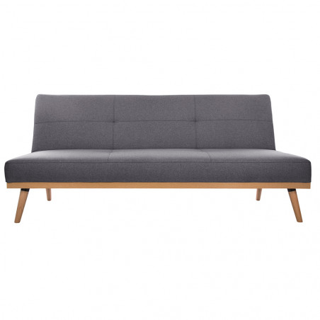 Sofa-cama gris oscuro 182x80x80cm "dohan"