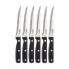 Set 6 unid. cuchillos acero inox. masterpro gourmet bg8915mm bergner