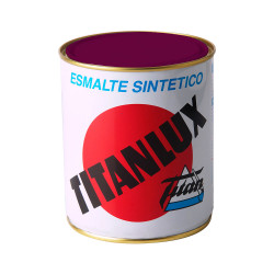 Ult. unidades esmalte sintético rojo carruajes brillante 750ml titanlux 001056034