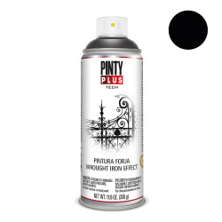 Pintura en spray pintyplus tech pintura forja 520cc negro fj104