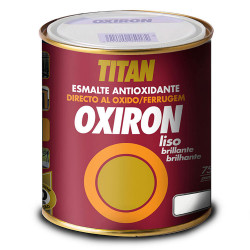 Esmalte metálico antioxidante oxiron liso brillante blanco 750ml titan 02c456634